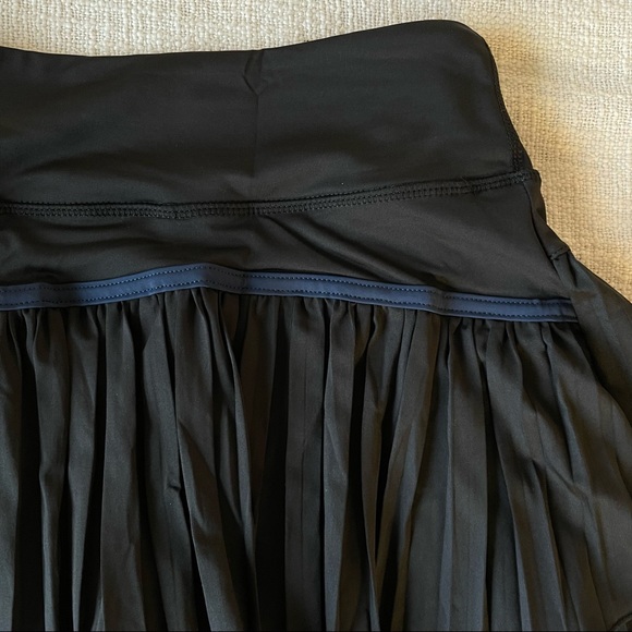 NWT 🔥 Gold Hinge Black Style Tennis Skirt w Built in Shorts Spandex with Pocket - Picture 10 of 15